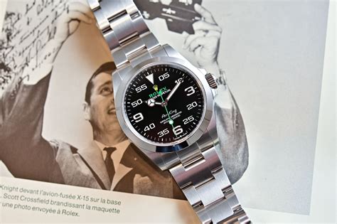 rolex air king bracelet size